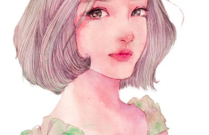 美女绘画图片,绘画中的古典美韵再现