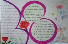 三八妇女节手抄报内容简短,致敬女性力量，传承节日精神”